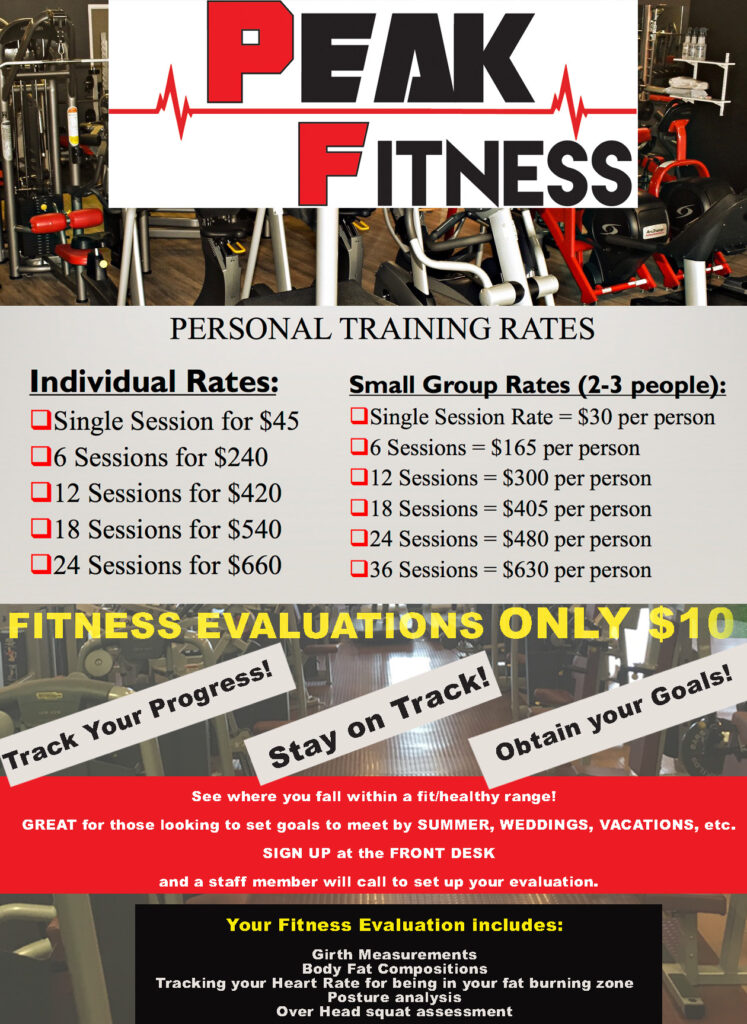 Emmett PEAK FITNESS POSTER TR